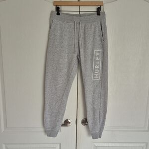 Hurley Men's Heather Gray Joggers